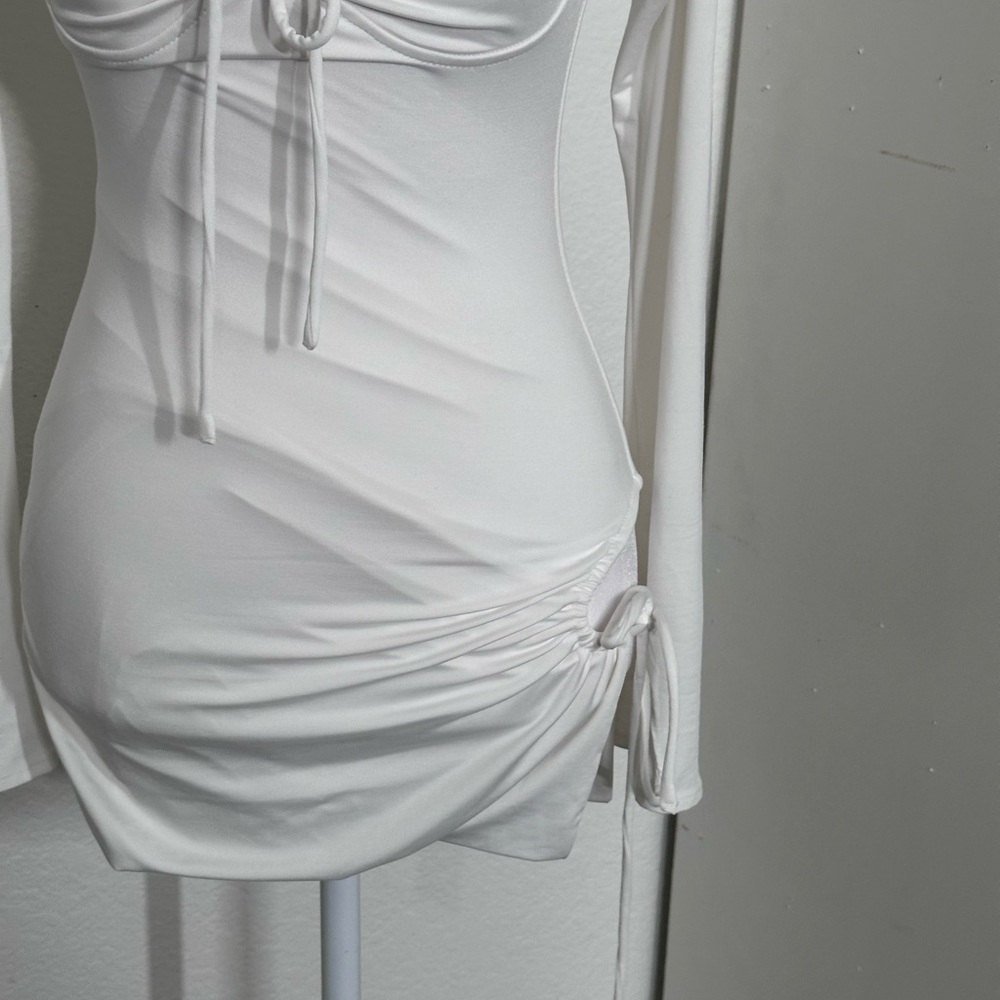 Thatssofetch White Mini Dress - Picture 2 of 6